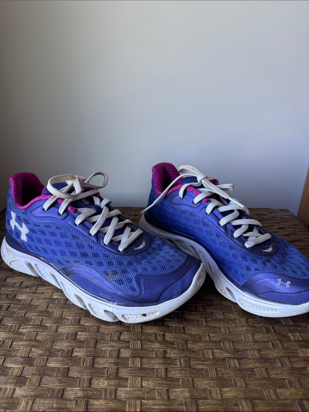 Under Armour Women's Purple and Pink Athletic Sneakers